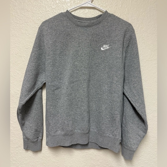 NIKE Crewneck Sweater in Heather Gray Size XS - Picture 2 of 9